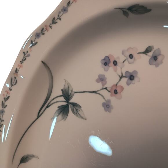 Noritake Gala Cuisine AMERICAN FLOWERS Pattern 14" Oval Serving Platter Japan - Picture 4 of 8